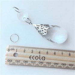 Ecola "Сделай сам Хрустальный светильник"    Кольцо Хром 20г (не менее 190 шт) DQRCRVECB - фото 2432
