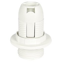 Ecola base Патрон  с кольцом E14 Белый (1 из ч/б уп. по 10) AB4SPWEAY - фото 2513