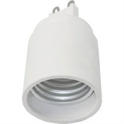 Ecola base Переходник с цоколя G9 на E27 Белый A9T17WEAY - фото 2629