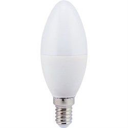 Ecola candle   LED  7,0W 220V E14 4000K свеча (композит) 105x37 C4LV70ELC - фото 2653