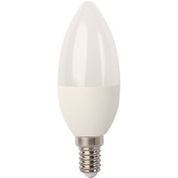 Ecola candle   LED  7,0W 220V E14 6000K свеча (композит) 105x37 C4LD70ELC - фото 2654