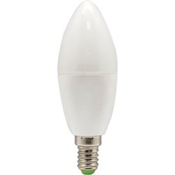 Ecola candle   LED Premium  7,0W 220V E14 4000K свеча (композит) 105x37 C4RV70ELC - фото 2696