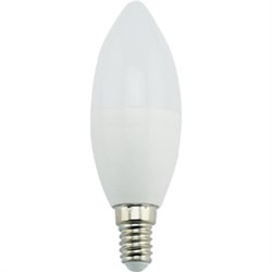 Ecola candle   LED Premium  9,0W 220V E14 2700K свеча (композит) 100x37 C4MW90ELC - фото 2713