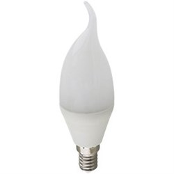 Ecola candle   LED Premium 10,0W 220V E14 4000K свеча на ветру (композит) 129x37 C4PV10ELC - фото 2724