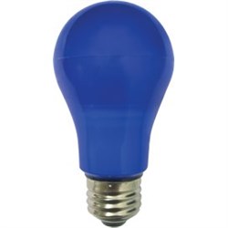 Ecola classic   LED color  8,0W A55 220V E27 Blue Синяя 360° (композит) 108x55 K7CB80ELY - фото 2734
