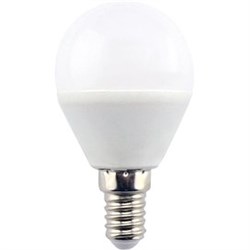 Ecola globe   LED  8,0W G45  220V E14 4000K шар (композит) 78x45 K4GV80ELC - фото 2827