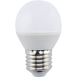 Ecola globe   LED  8,0W G45  220V E27 4000K шар (композит) 78x45 K7GV80ELC - фото 2830