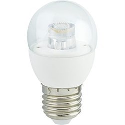 Ecola globe   LED Premium  7,0W G45 220V  E27 4000K прозрачный шар с линзой (композит) 75x45 K7FV70ELC - фото 2856