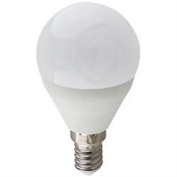 Ecola globe   LED Premium 10,0W G45  220V E14 4000K шар (композит) 82x45 K4QV10ELC - фото 2872