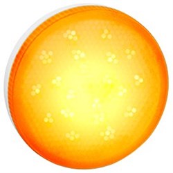 Ecola GX53   LED color  8,0W Tablet 220V Yellow Желтый матовая 28x74 T5TY80ELC - фото 2910