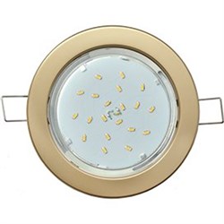 Ecola GX53 DGX5315 Встраиваемый Легкий Золото (светильник) 18x100 FG53EFECD - фото 2985