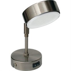 Ecola GX53 FT4173 светильник поворотный на среднем кроншт. сатин-хром 210х80 FS5341ECB - фото 3011