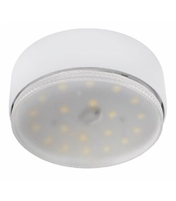 Ecola GX53 FT8073 светильник накладной белый матовый 25x82 FQ5380ECB - фото 3017