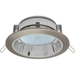 Ecola GX53 H2R Downlight with reflector_satin chrome (светильник) 58x125 FS53H2ECB - фото 3035