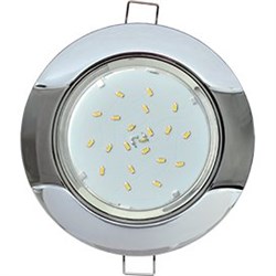 Ecola GX53 H4 9012 светильник встраив. без рефл. "Волна" хром-черный хром 38x116 (к+) FF71H4ECB - фото 3191