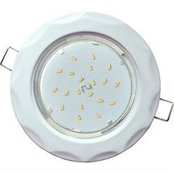 Ecola GX53 H4 9014 светильник встраив. без рефл. "Звезда"  Белый 38x116 (к+) FW81H4ECB - фото 3196