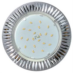 Ecola GX53 H4 DL5383  светильник встраив. без рефл. Рифленые реснички матовый Хром/Алюм 20x110 (к+) FC5383ECB - фото 3269