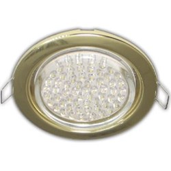 Ecola GX53 H4 Downlight without reflector_gold (светильник) 38x106 - 10 pack (кd102) FG5310ECB - фото 3286