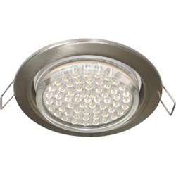 Ecola GX53 H4 Downlight without reflector_satin chrome (светильник) 38x106 - 2pack (кd102) FS53P2ECB - фото 3290