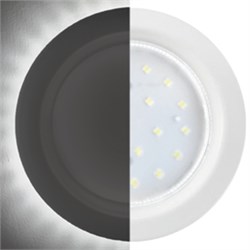 Ecola GX53 H4 LD5300 светильник встраив. без рефл. с подсветкой Белый матовый 48x106 (к+) SF53LDEFB - фото 3305