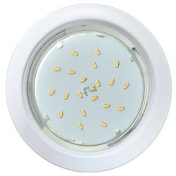 Ecola GX53 H4 светильник встраив. без рефл.  Белый матовый 38x106 - 10 pack (кd102) SW5310ECB - фото 3386