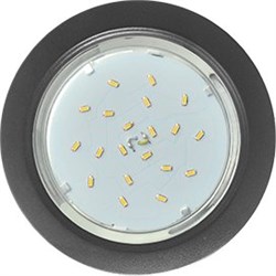 Ecola GX53 H4 светильник встраив. без рефл.  Черный матовый 38x106 - 2pack (кd102) SB53P2ECB - фото 3403