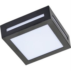 Ecola GX53 LED 3082W светильник накладной IP65 матовый Квадрат металл. 1*GX53 Черный 136x136x55 FB53SSECH - фото 3428