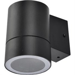 Ecola GX53 LED 8003A светильник накладной IP65 прозрачный Цилиндр металл. 1*GX53 Черный 114x140x90 FB53C1ECH - фото 3438