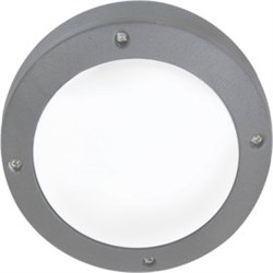 Ecola GX53 LED B4139S светильник накладной IP65 матовый Круг алюмин. 1*GX53 Серый 145x145x65 FS53SSECS - фото 3452