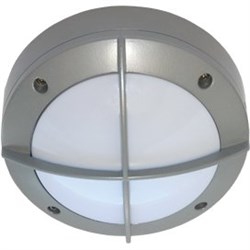 Ecola GX53 LED B4143S светильник накладной IP65 матовый Круг с решеткой алюмин. 1*GX53 Серый 145x145x65 FS53CSECS - фото 3457