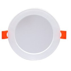Ecola LED downlight встраив.1011 Круглый даунлайт с драйвером внутри  9W 220V 2700K 112x26 DKRW90ELC - фото 3551