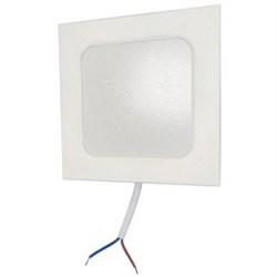Ecola LED downlight встраив.2011 Квадратный даунлайт с драйвером внутри  9W 220V 4200K 110x110x25 DNRV90ELC - фото 3625