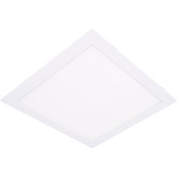 Ecola LED downlight встраив.2021 Квадратный даунлайт с драйвером 24W 220V 4200K 300x300x20 DSRV24ELC - фото 3647