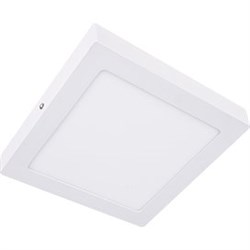 Ecola LED downlight накладной 4010 Квадратный даунлайт с драйвером 18W 220V 6500K 205x205x24 DSSD18ELC - фото 3686