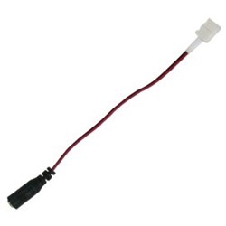 Ecola LED strip connector переходник с разъема штырькового (мама) на зажимной 2-х конт.  8mm уп. 3 шт. SC28TCESB - фото 3936
