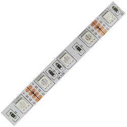 Ecola LED strip PRO 14.4W/m 12V IP20 10mm 60Led/m RGB разноцветная светодиодная лента  1м. P2LM1411B - фото 4086