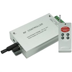 Ecola LED strip RGB RF Аudio controller 12A 144W 12V (288W 24V) с радиопультом управления (цветомузыка) RCM12AESB - фото 4145