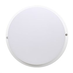 Ecola LED ДПП светильник Круг накладной IP65 матовый белый 12W 220V 4200K 140x40 DPRV12ELC - фото 4217