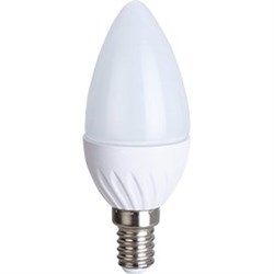 Ecola Light candle   LED  6,0W 220V E14 4000K свеча 100x37 C4TV60ELC - фото 4240