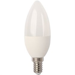 Ecola Light candle   LED  7,0W 220V E14 4000K свеча (композит) 105x37 C4TV70ELC - фото 4244
