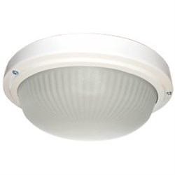 Ecola Light GX53 LED ДПП 03-18-103 светильник  Круг накладной IP65 3*GX53 матовое стекло белый 280х280х90 TR53L3ECR - фото 4283