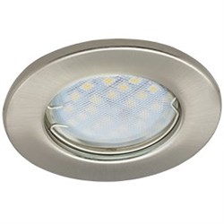 Ecola Light MR16 DL90 GU5.3 Светильник встр. плоский Сатин-Хром 30x80 - 2pack (кd74) FS1621EFY - фото 4315