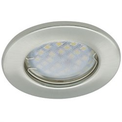 Ecola Light MR16 DL90 GU5.3 Светильник встр. плоский Сатин-Хром 30x80 (кd74) FS1611EFY - фото 4316