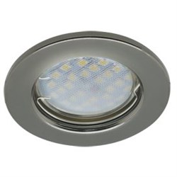 Ecola Light MR16 DL90 GU5.3 Светильник встр. плоский Черный Хром 30x80 (кd74) FM1611EFY - фото 4326