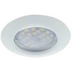 Ecola Light MR16 DL92 GU5.3 Светильник встр. выпуклый Белый 30x80 (кd74) FW1612EFY - фото 4328