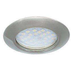 Ecola Light MR16 DL92 GU5.3 Светильник встр. выпуклый Хром 30x80 - 2pack (кd74) FC1622EFY - фото 4336