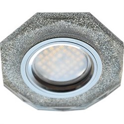Ecola MR16 DL1652 GU5.3 Glass Стекло 8-угольник с прямыми гранями Серебряный блеск / Хром 25x90 (кd74) FS1652EFF - фото 4527