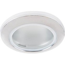 Ecola MR16 DL80 GU5.3 светильник встр. влагозащищенный IP65 хром 32x93 FC1680EFY - фото 4629