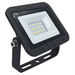 Ecola Projector  LED  10,0W 220V 6000K IP65 Светодиодный Прожектор тонкий Черный 100x80x30 JPBD10ELB - фото 4703