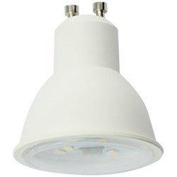 Ecola Reflector GU10  LED  8,0W  220V 2800K прозрачная 57x50 G1TW80ELC - фото 4724